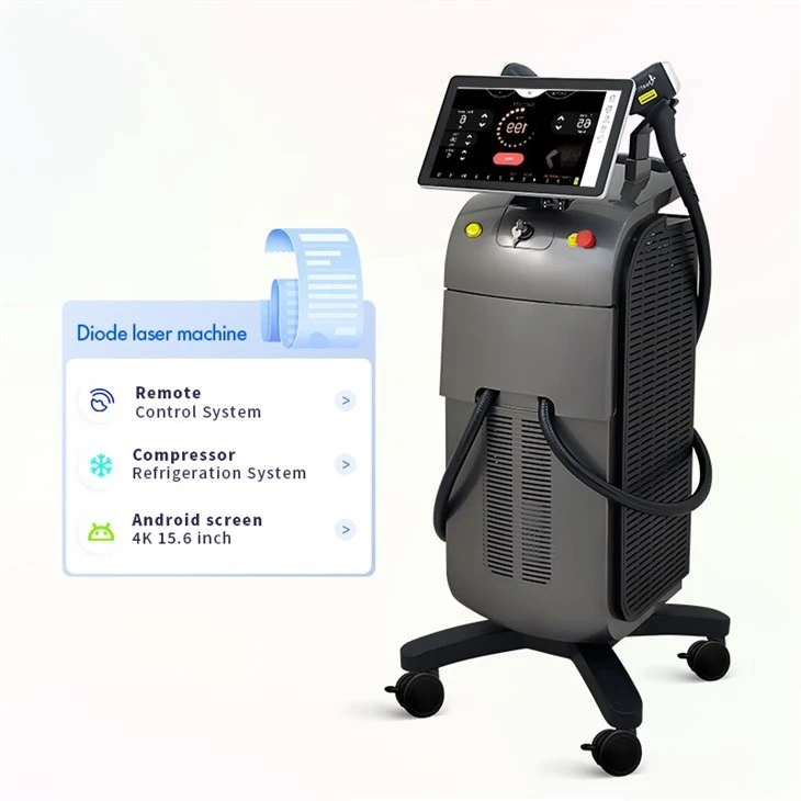 Ice Titanium 4 Wavelengths Diode Laser Hair Removal Machine