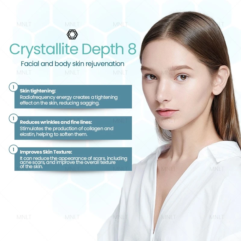 Crystallite Depth-8 RF Microneedling Machine high quality