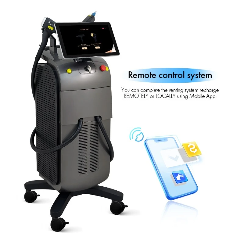 Newest 2 In1 Machine:ND YAG+ Diode Laser best