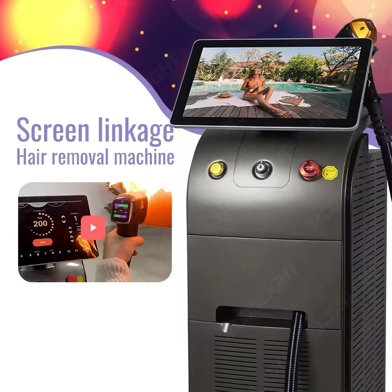 Sapphire Freezing Point Diode Laser Hair Removal Machine