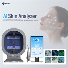 Analizador de piel con IA: sistema profesional de diagnóstico multiespectral de la piel y el cuero cabelludo