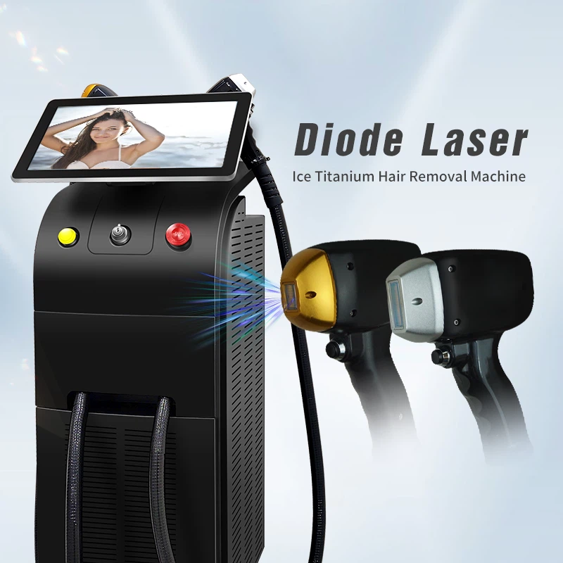 Máquina de Alma Soprano: depilación láser permanente con motor AI con detección de piel inteligente